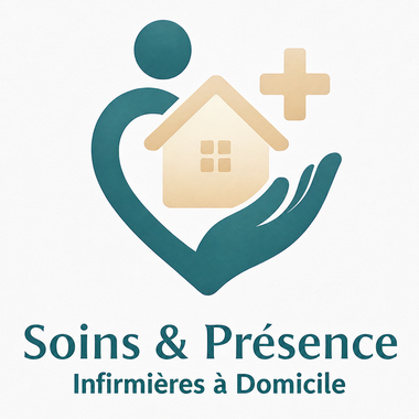 Logo Soins & Présence, infirmières à domicile à Bruxelles